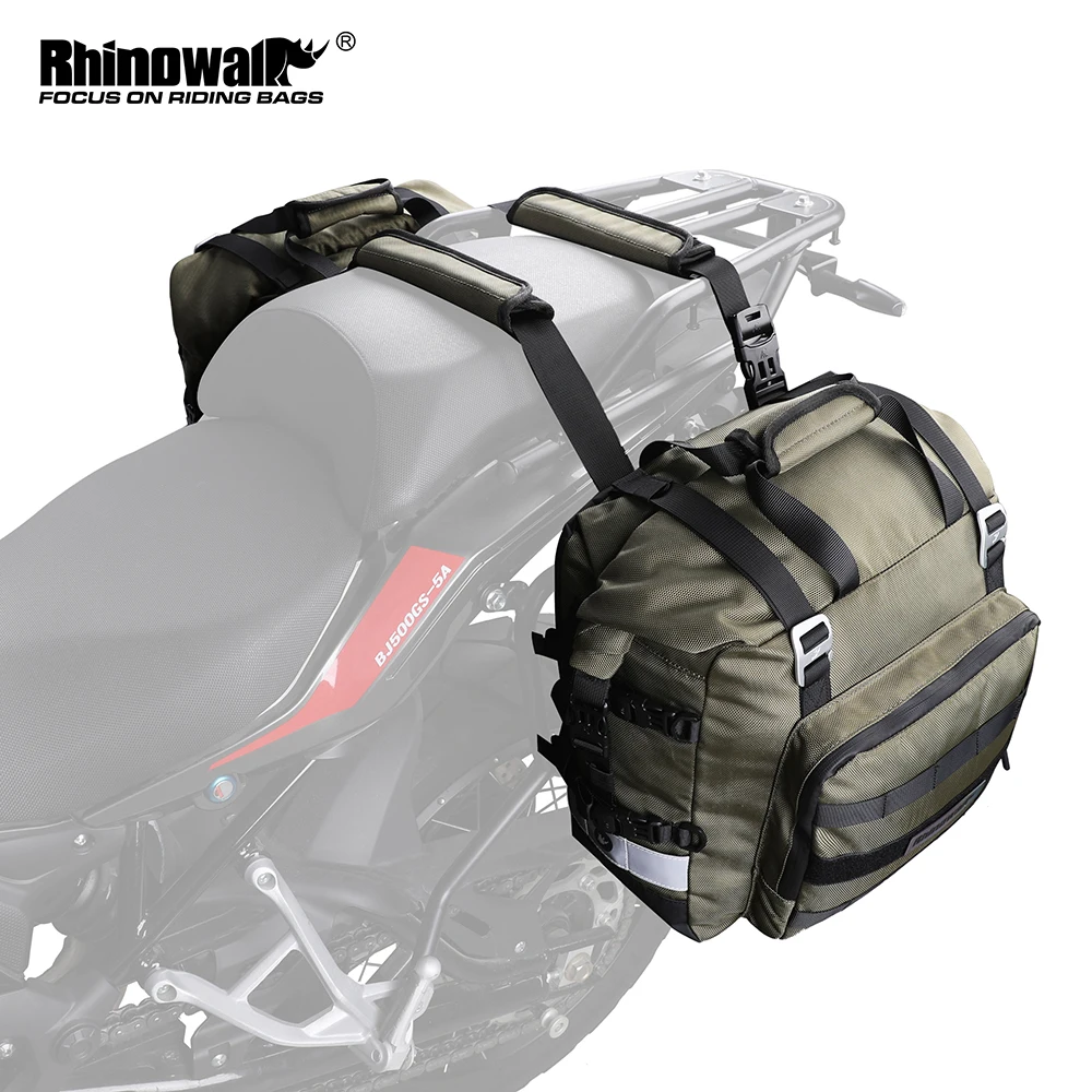 2PCS Motorcycle Bags Side Motorcycle Travel Bags 20-40L Motorcycle Bags Luggage Waterproof Universal Side Saddle Bags for Motorc