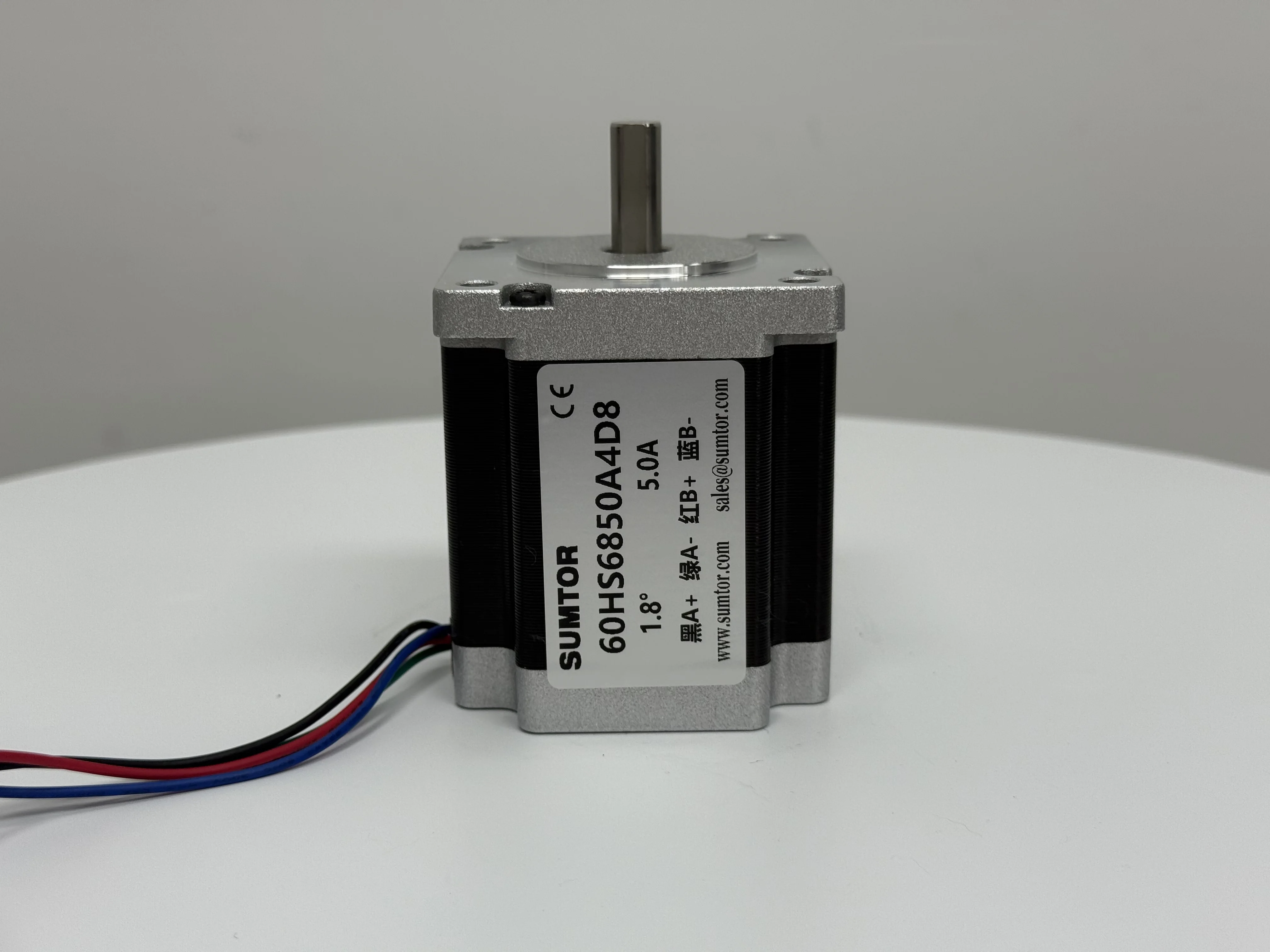 Nema24 Stepper Motor 1.8°angle Length 76mm/68mm 2.2N.m/2N.m Current 4A/5A Flat Shaft diameter 8mm Hole Distance 47.14mm