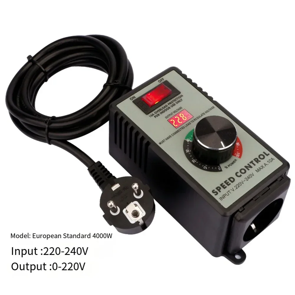 AC Motor Speed Controller Angle Grinder Speed Regulator For Industrial Use Flame Retardant Material Maximum Current 15A