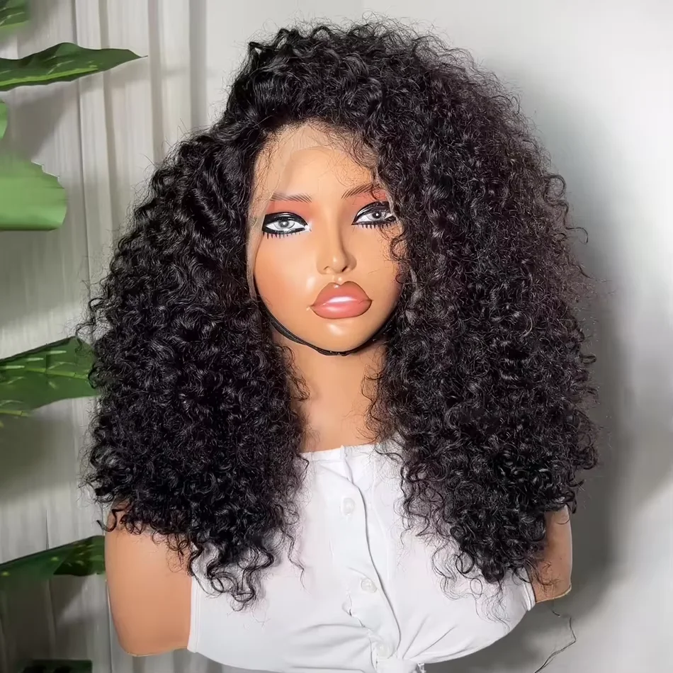 

Short Bob Deep Wave Wig 13x4 HD Lace Frontal Wig Jerry Curly Human Hair Wet & Wavy Water Wave Lace Frontal Wig For Women On Sale