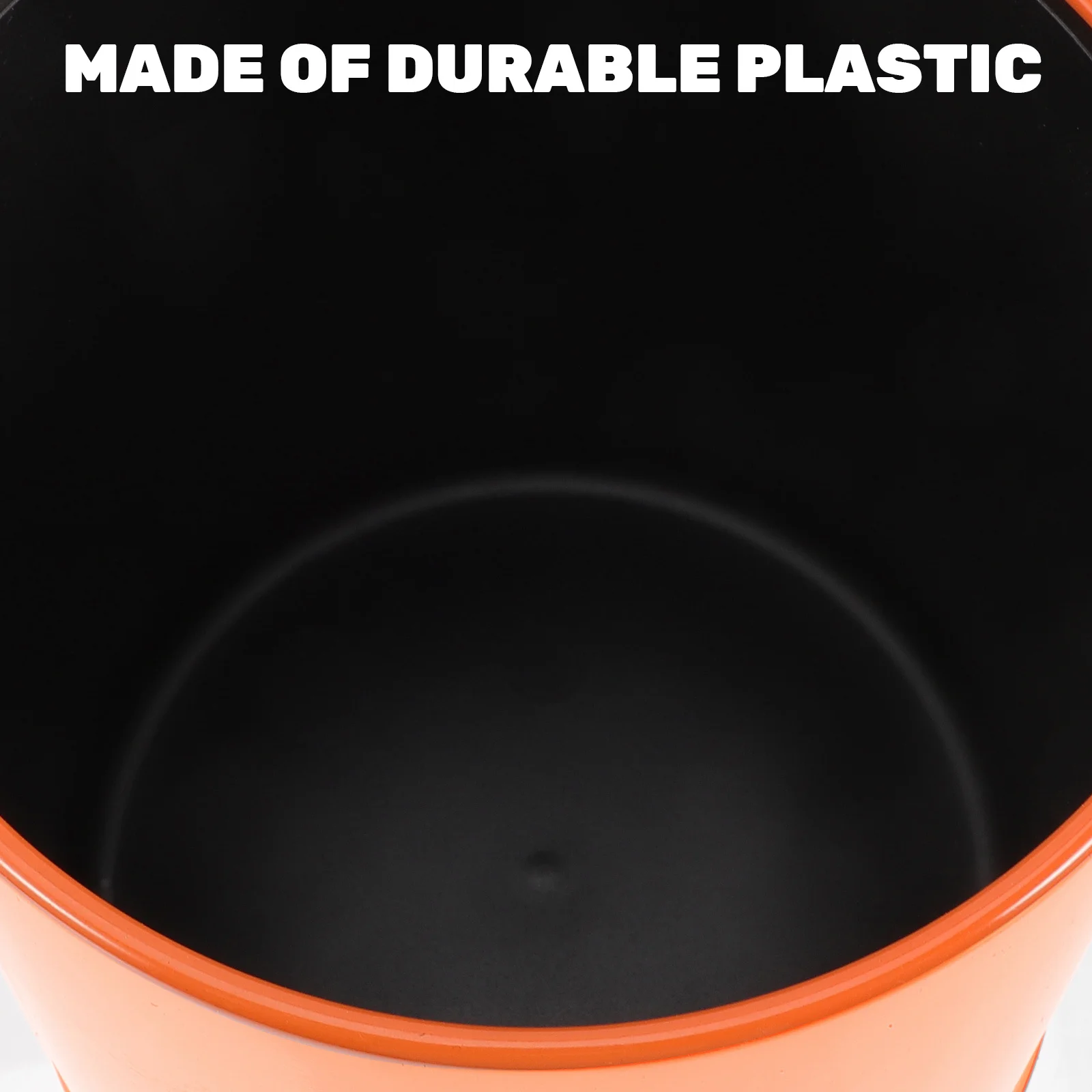 

Plastic Waste Bin Trash Can Simple Style for Home Office Kitchen Waste Basket Bathroom Paper Bucket Trash Can