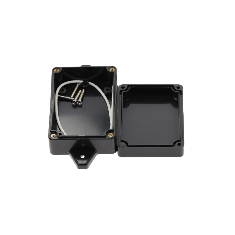 1pcs Black 83x58x33mmABS Waterproof Plastic Box Waterproof Electrical Junction Case For Electronic Projects Box