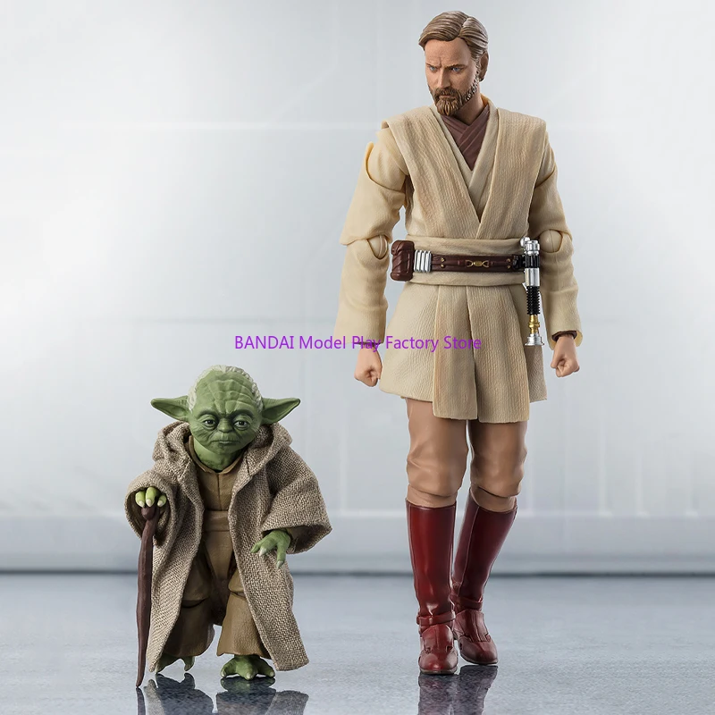 الأصلي بانداي S.H.Figuarts يودا الكلاسيكية Ver حرب النجوم أنيمي عمل الشكل البلاستيكية تحصيل نموذج الدمى حلية اللعب الهدايا #6