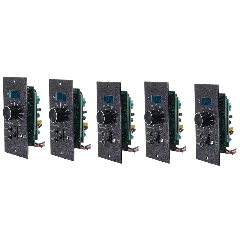 

5X Digital Thermostat Upgrade Controller Board Replacement For Traeger Pellet Grill