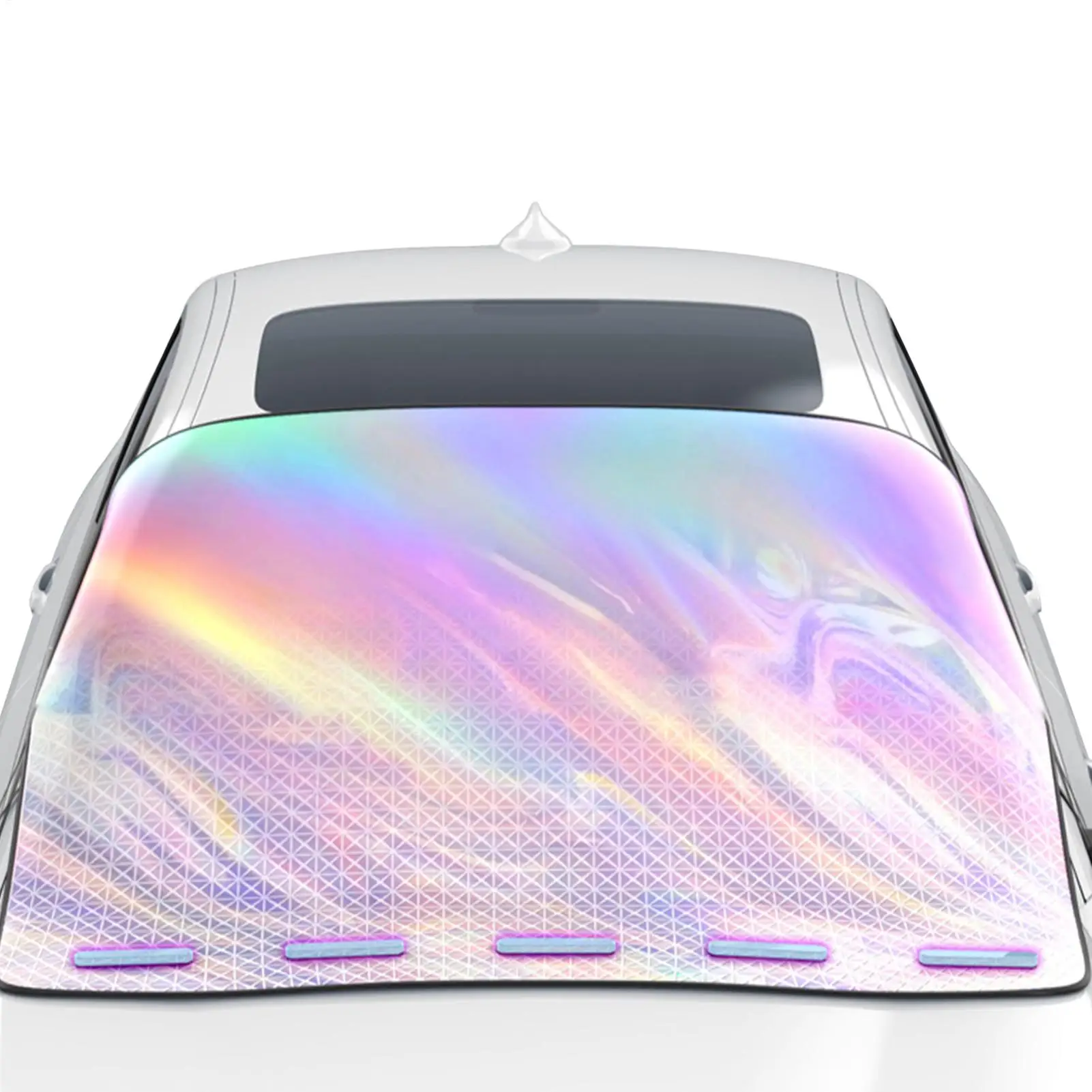 

Car Windshield Sun Shade Magnetic Sunshade Blocks UV Rays Heat Shield UV Protection Exterior Windshield Cover For Car Sedan