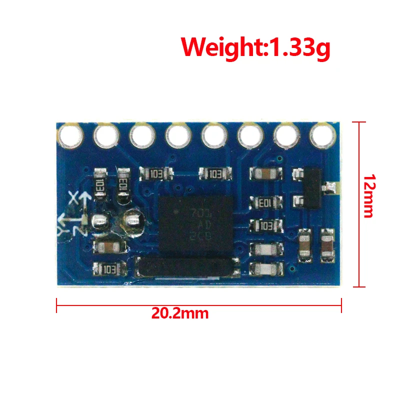 GY-BNO055 9DOF 9-axis BNO055 Absolute Orientation Breakout Board Sensor Module Angle Gyroscope Module IIC Serial for