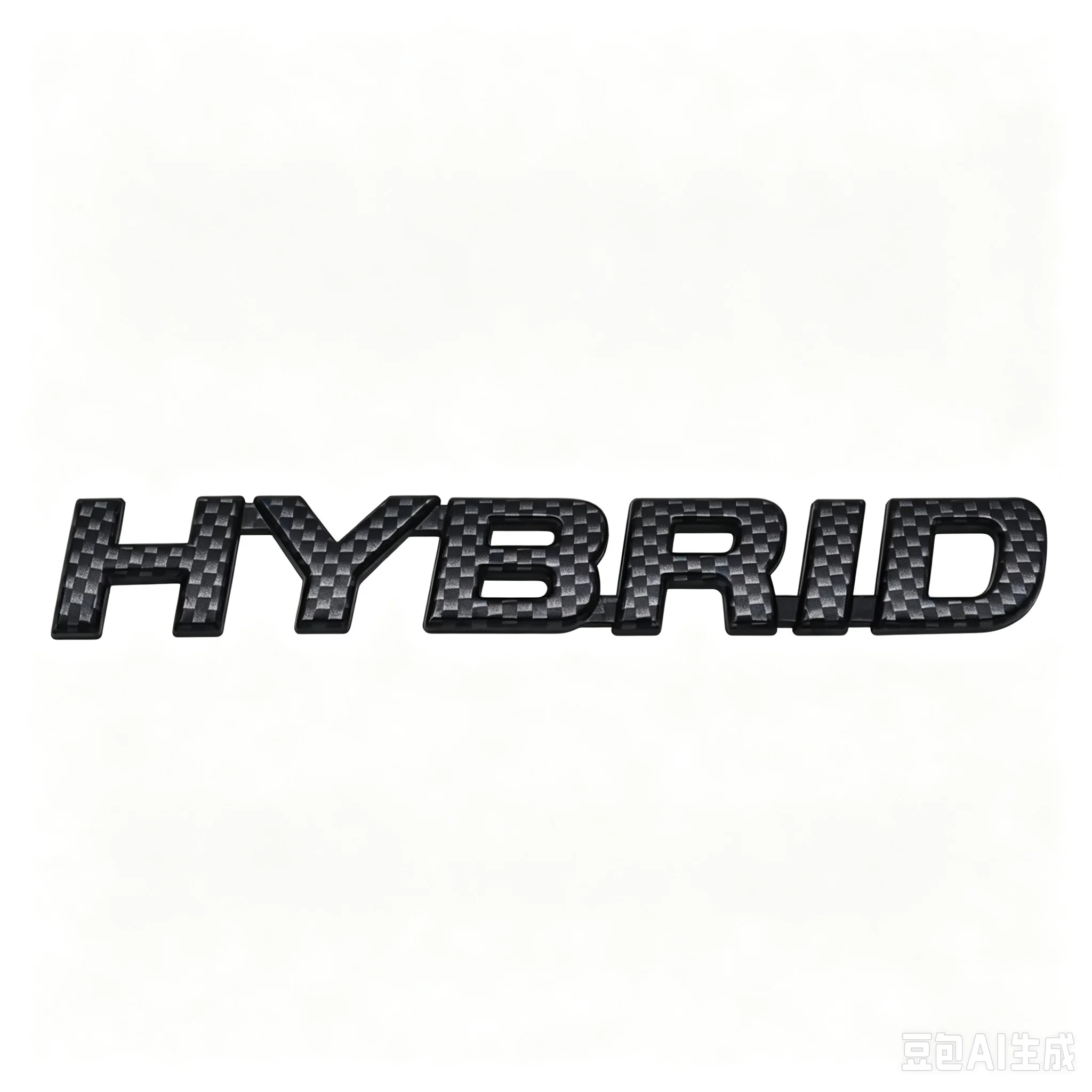 3D ABS HYBRID Letter Badge Decal Universal For Hybrid Car Rear Trunk Side Fender Auto Body Styling Refit Accessories