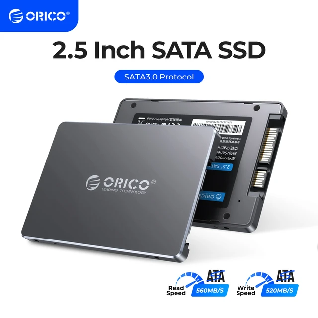 ORICO SSD 128GB 256GB 512GB 1TB SSD 2.5 Inci SATA SSD 1TB Internal Solid State Disk untuk Desktop Laptop AliExpress