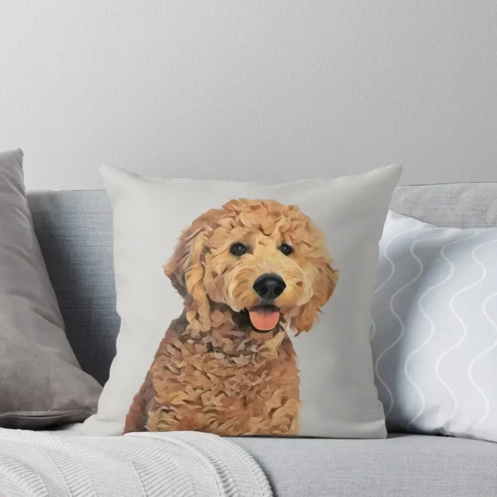 F1bb Goldendoodle Throw Pillow Decorative pillowcase Decorative Pillow Covers For Sofa Pillowcase pillow