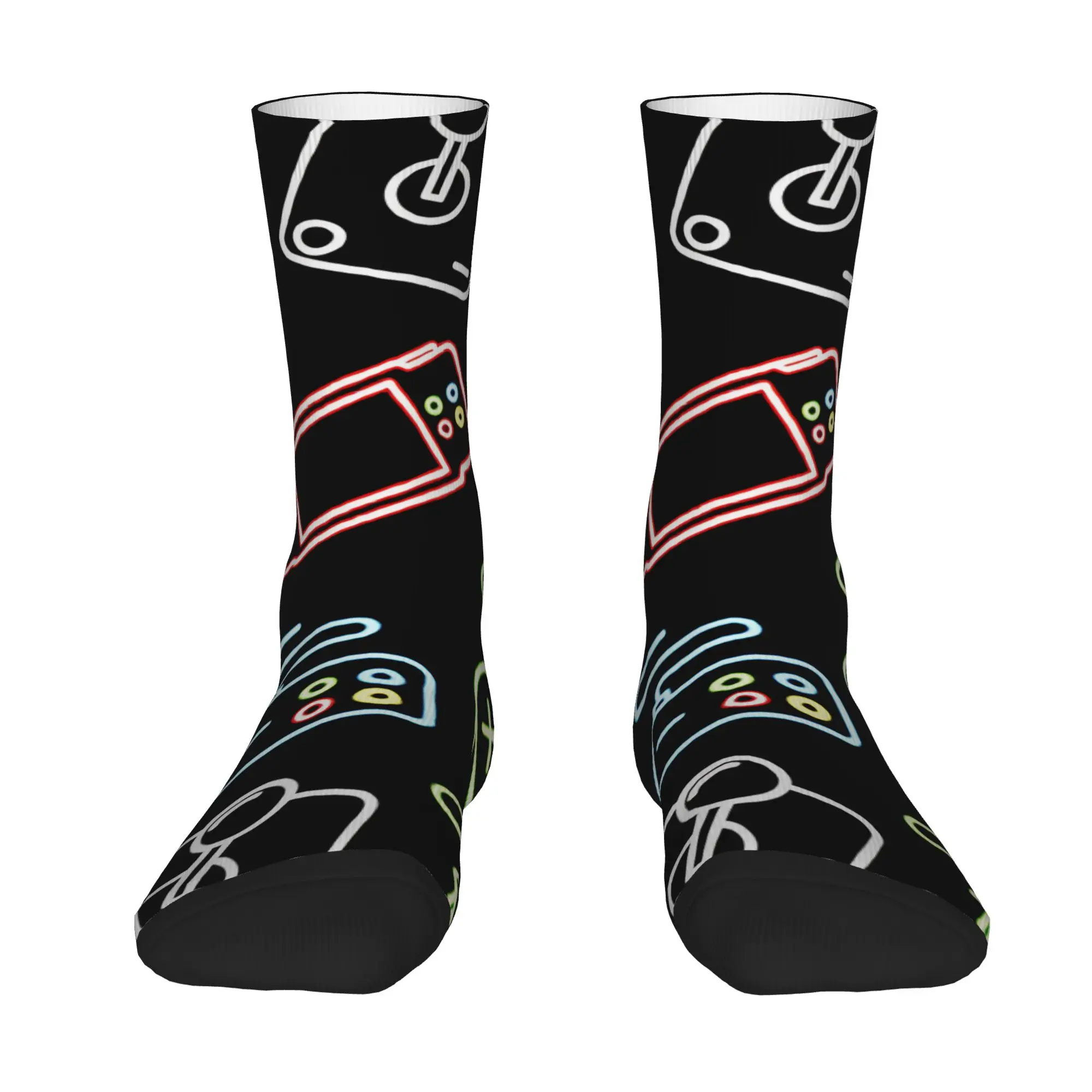 The Evolution of Video Game Stockings Unisex Men  Socks Quality Gothic Socks Winter Outdoor Anti-Slip Custom Socks Birthday Gift