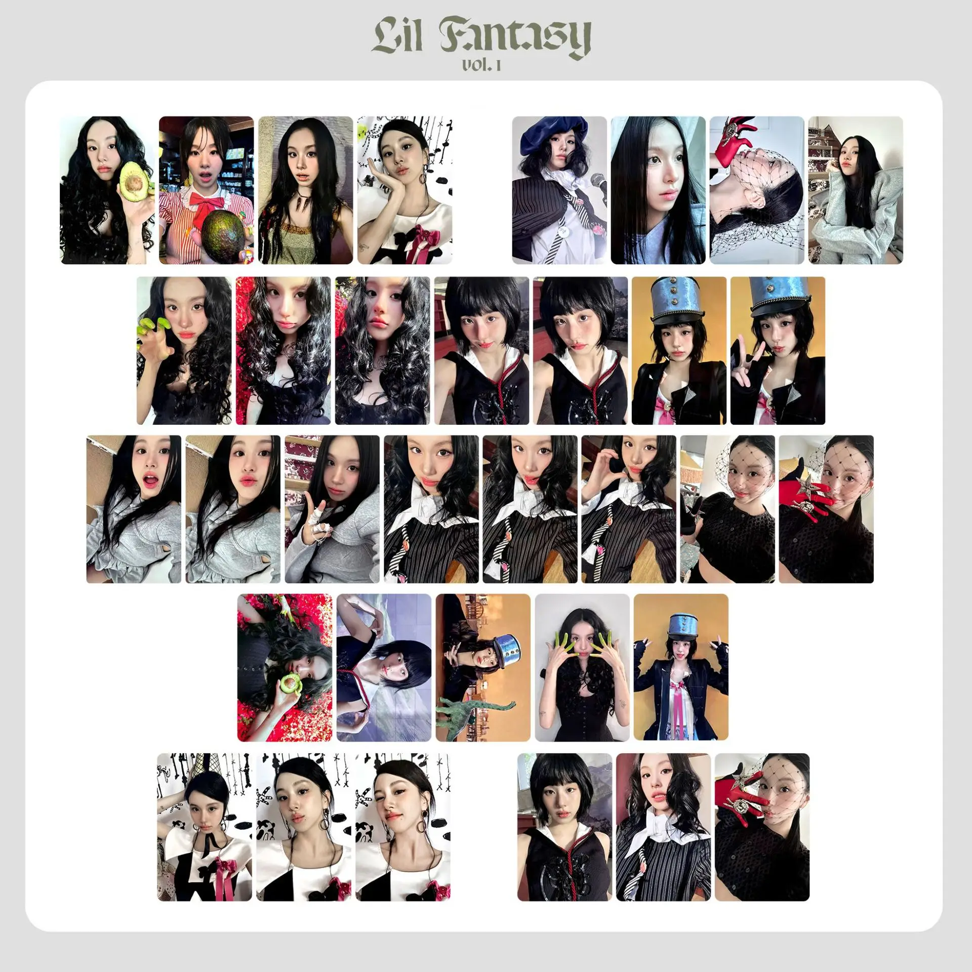 ألبوم KPOP ChaeYoung SOLO بطاقات الصور LIL FANTASY vol.1 ألبوم صور بطاقة خاصة مجموعة المشجعين هدية