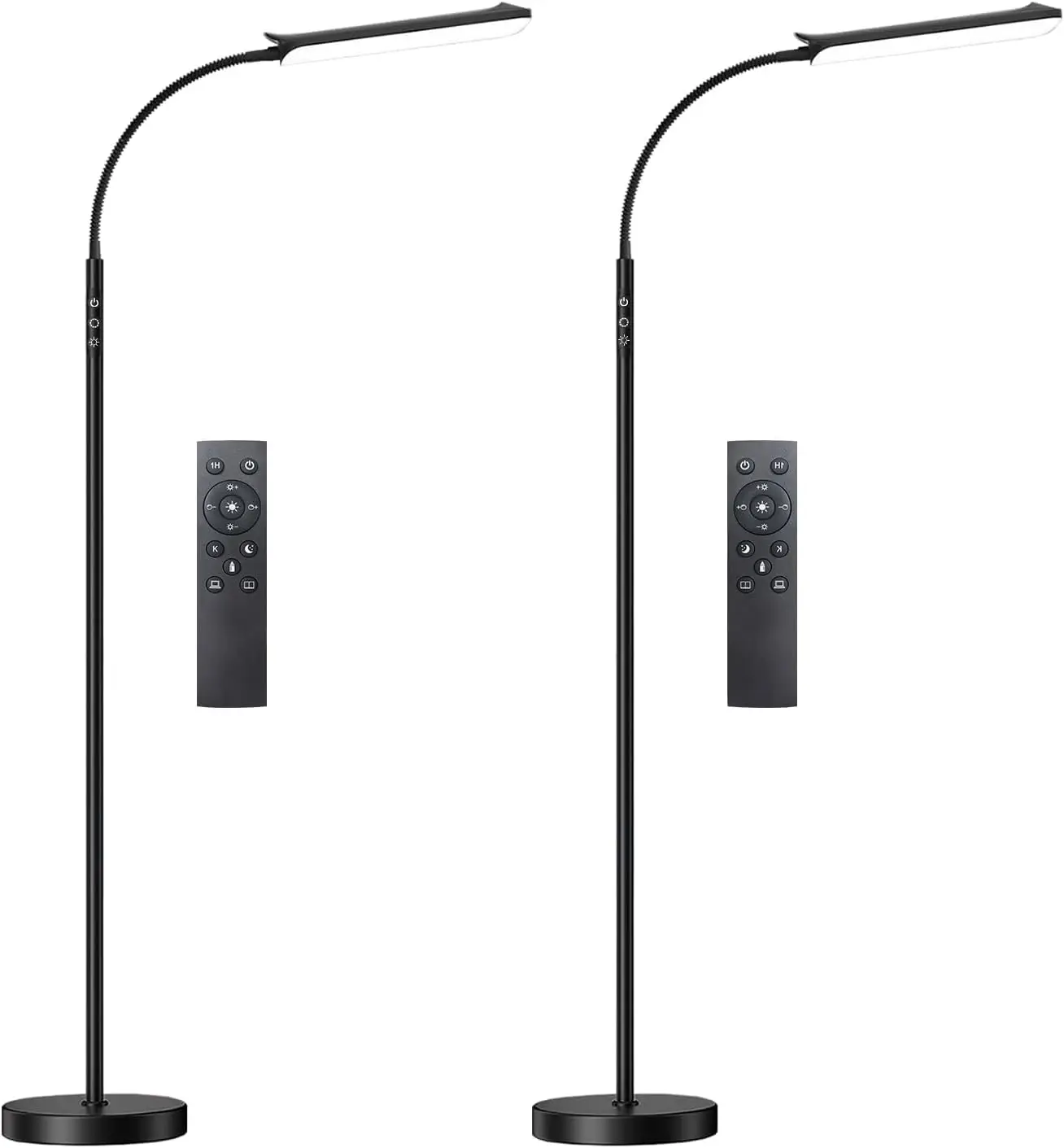

Dimmable LED Floor Lamp, Super Bright Reading Lamp with Remote & Touch Control, Stepless Dimming 2700K-6500K, for Living Room