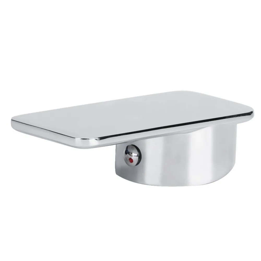 

Zinc Alloy Mixer Tap Handle Hot and Cold Water 50mm Valve Core Shower Faucet Handle 22mm x 97mm x 50mm Chrome Finish