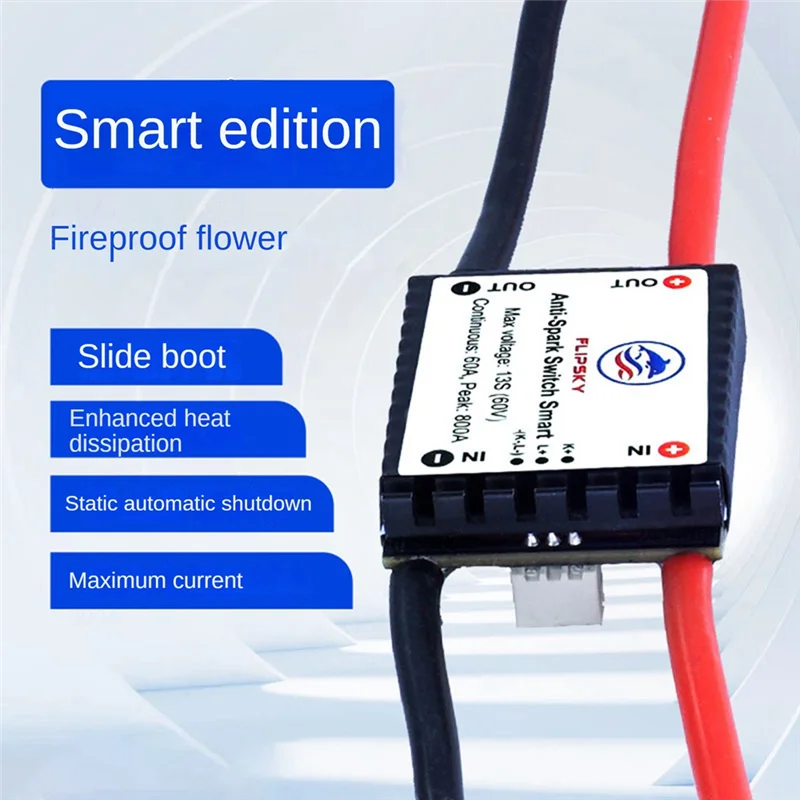 

AEF6-Flipsky Anti Spark Smart Switch 200A For Electric Skateboard /Ebike/ Scooter/Robots ESC Automatic Switch