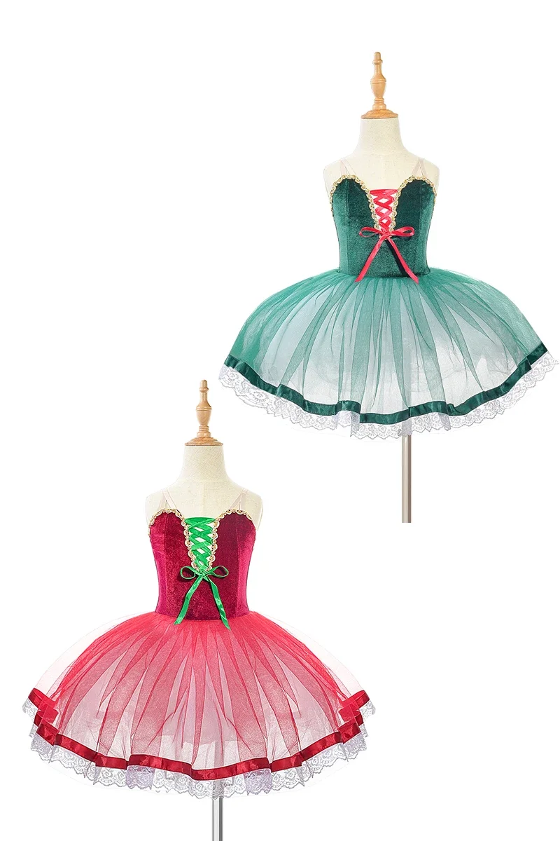 Faldas de tutú largas para niños, vestido de Ballet profesional del lago de los Cisnes, ropa de danza del vientre, falda de Ballet de bailarina, disfraz de actuación para niñas