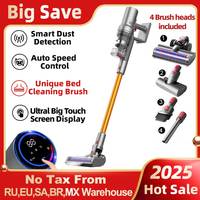 ABIR VC205 Cordless Handheld Vacuum Cleaner,27000PA,Touch Screen,Smart Dust Sensor,Auto Speed Control for Home Bed Carpet Clean