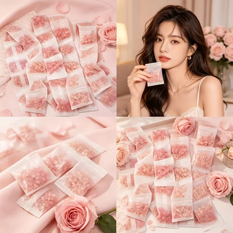 150-Piece Pack of Rose-Scented Fragrance Sachets, Fresh Floral Scent, Perfect Gift for Holidays and Birthdays, Essential for Creating a Floral Scent Atmosphere Indoors, Suitable for Bedrooms, Bookshelves, Cars, Shoe Cabinets, and Other Places, Fragrance Sachets, Perfume Sachets