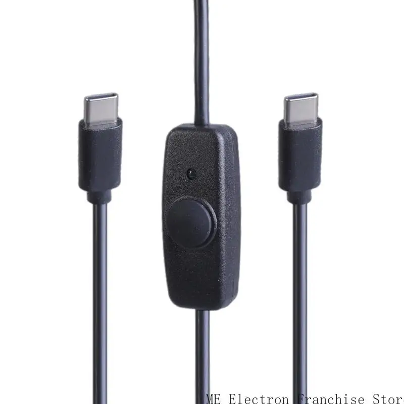 T5EA USB C Мужское до мужчин Кабель управления переключением кабель 20 Вт