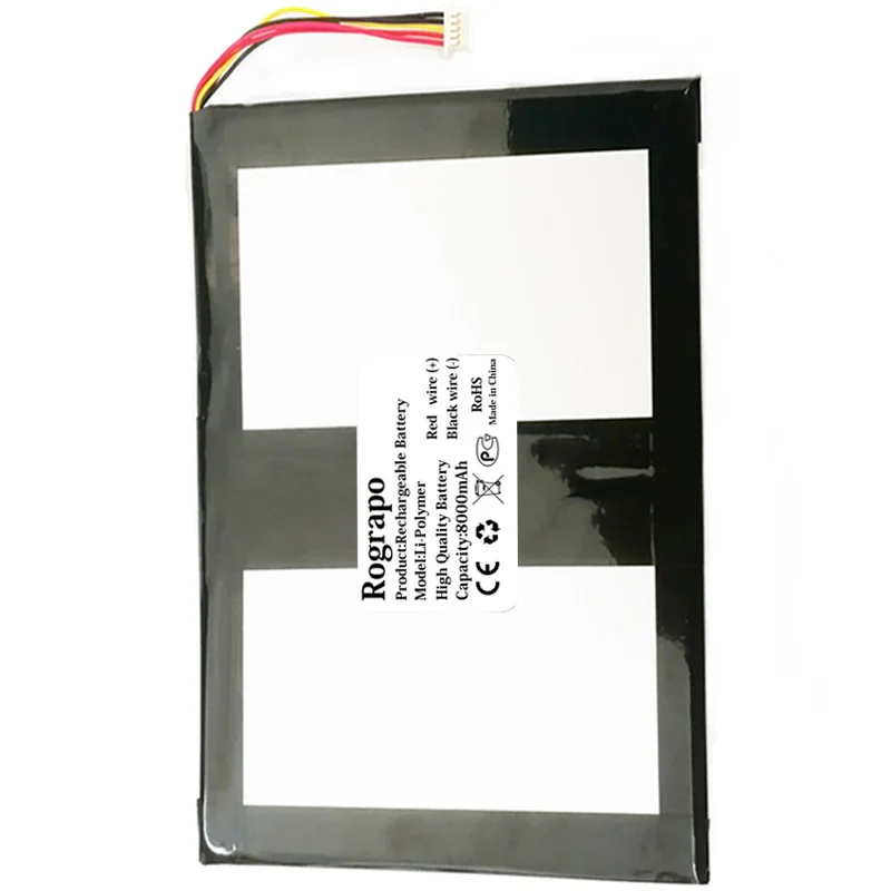 New 3.8V 8000mAh Tablet PC Battery For Teclast 29105147 5 Wire Plug