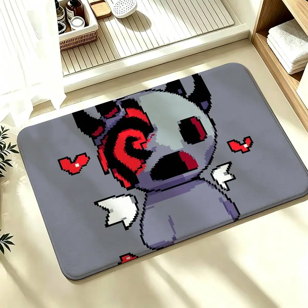 The B-Binding Of I-Isaac Shower Room Absorbent Small Floor Mat Soft Comfortable Decorative Foot Mat