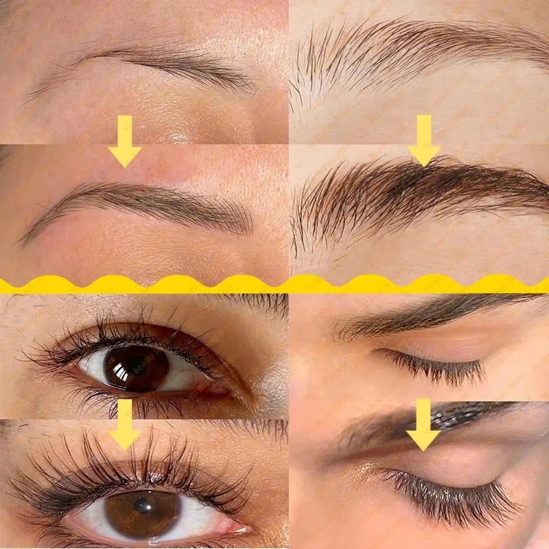 Fast Eyelash Growth Serum Natural Eyelash Enhancer Longer Fuller หนา Curling Lash Treatment Eye Care ผลิตภัณฑ์แต่งหน้า