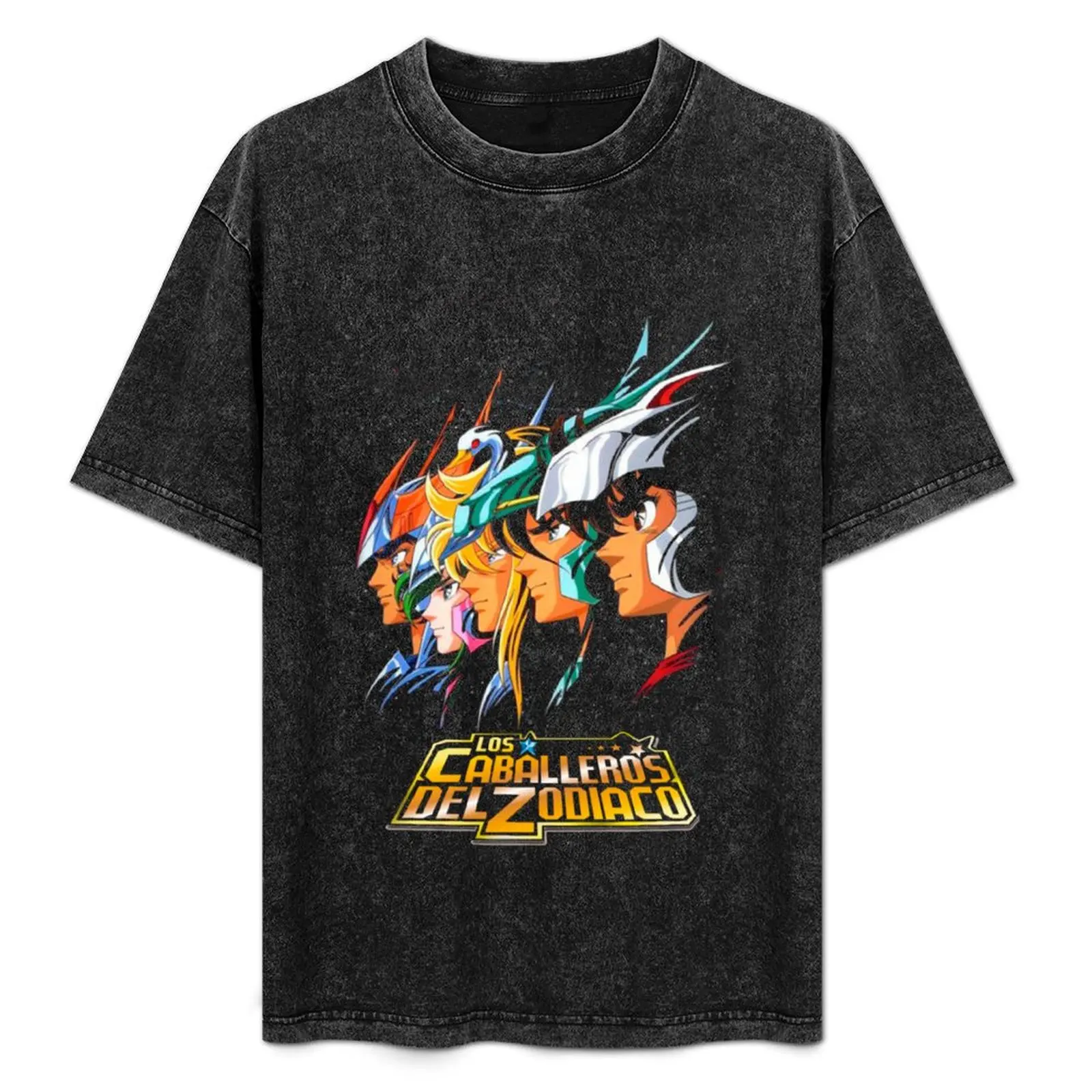 

LOS CABALLEROS DEL ZODIACO16 T-Shirt luxury clothing labubu summer 2025 sports fans mens t shirt