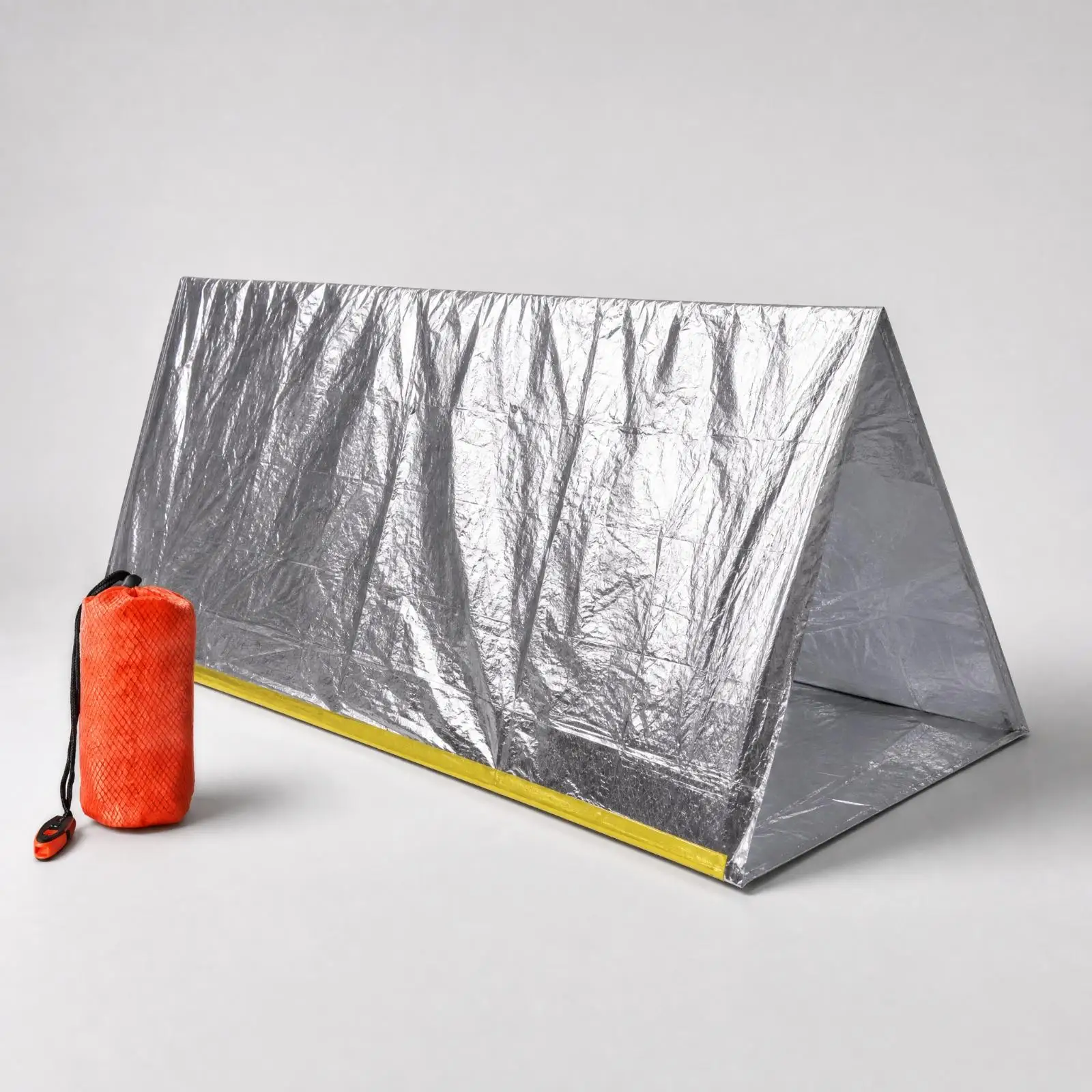 lightweight-triangle-emergency-tent-foldable-survival-shelter-with-whistle-reflective-inner-for-outdoor-camping-roadside-kit