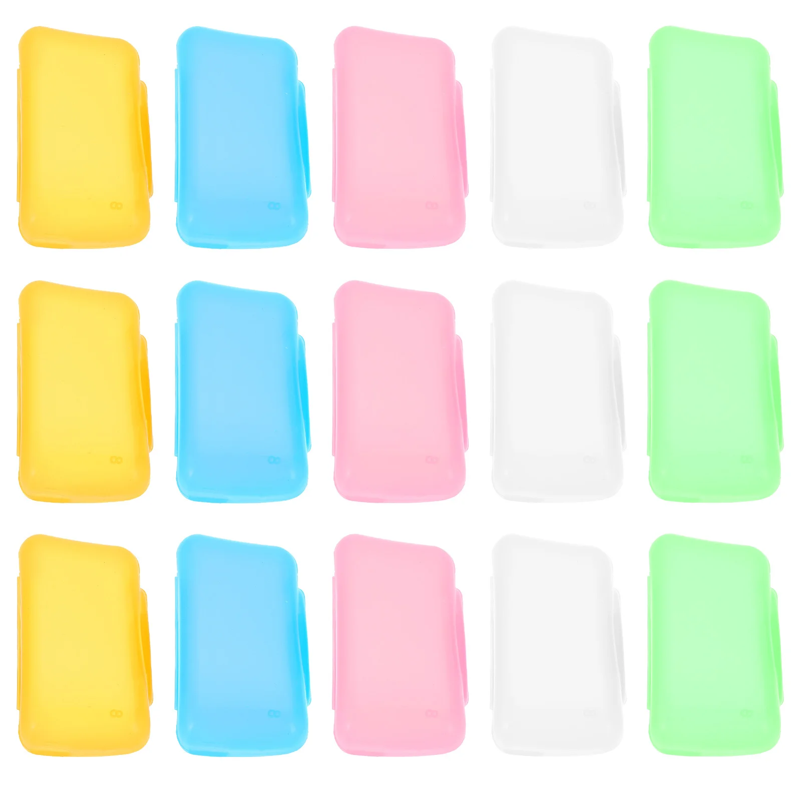 100 قطعة قبعات فرشاة الأسنان غطاء غبار حالات السفر المحمولة حماية المطبات البقع غرامة التفاصيل مادة جيدة قبعات فرشاة الأسنان #4