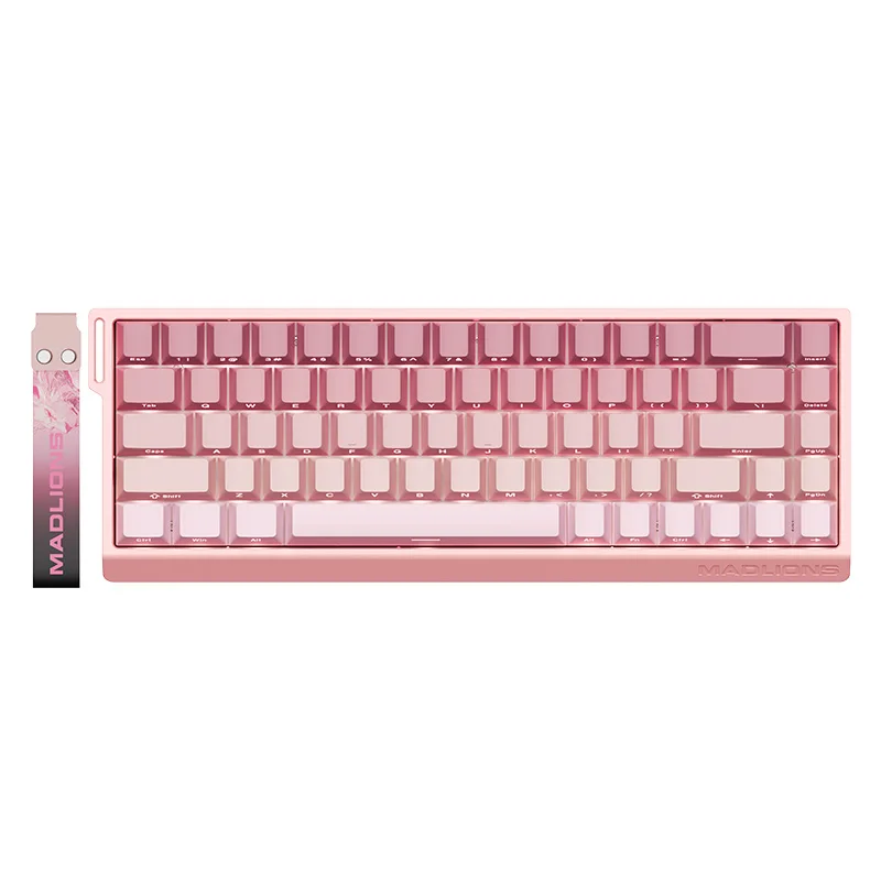 FGG MADLIONS MAD 60/68 Pro Mechanisch toetsenbord Magnetische schakelaar Bedraad 68% gamingtoetsenborden Snelle trigger Rgb Douane-toetsenborden - afbeelding 2