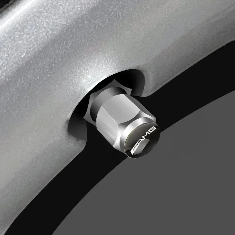 Car Tire Valve Stem Covers for Mercedes benz AMG W203 W211 W212 W213 W204 W205 W218 W463 W210 W176 Wheel Accessories view 6