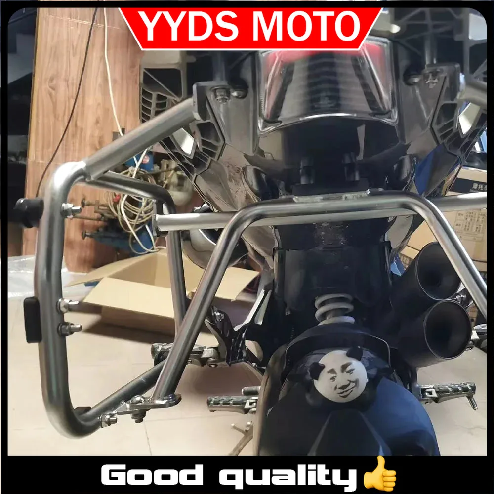

Motorcycle Side Box Bracket Aluminum Alloy Saddle Bag Bracket Suitable For ZONTES T350 350T ZT350-T 350 T 304 Stainless Steel