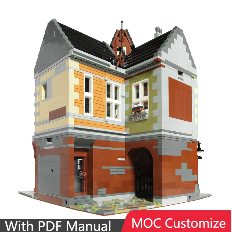 

Новинка 3338 шт. MOC, креативные роскошные лабораторные модульные строительные блоки, модель, обучающая игрушка «сделай сам», сборка для мальчиков, Рождественский подарок