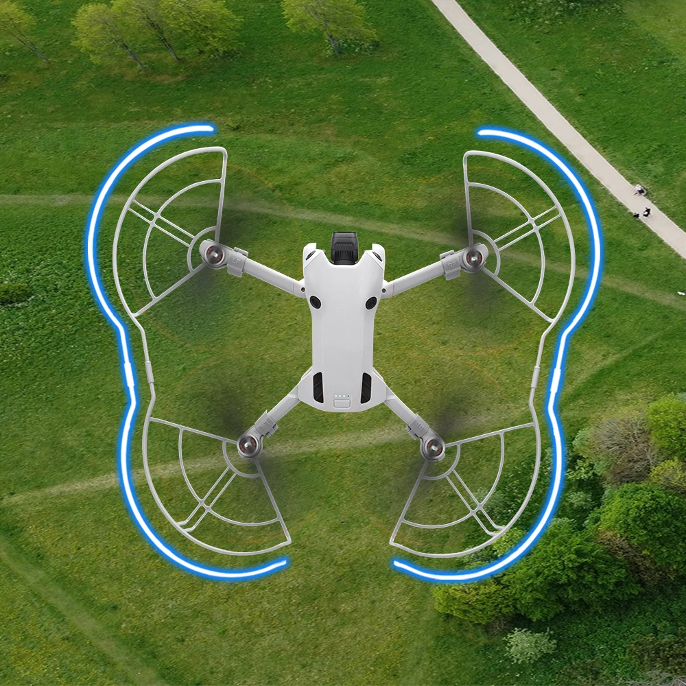 BRDRC Propeller Guard For DJI Mini 4 Pro Quick-Release Propeller Guards Removable Ring Lightweight Drone Accessories