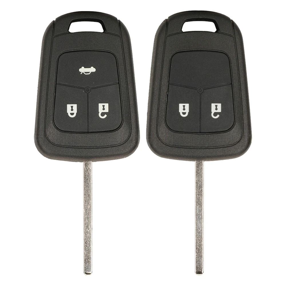 

1pc 2/3 Buttons Car Key Shell ABS+Metal for Chevrolet Sonic/ Camaro/ Cruze/ Equinox/ Malibu Remote Key Shell Case Replacement