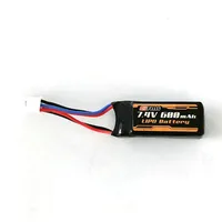 FMS Battery For 1/18 RC Car  7.4V 600mAh 380mAh 2s LIPO Battery For KATANA Adventurer Snow Storm Desert Storm HILUX 1983 MOGRICH