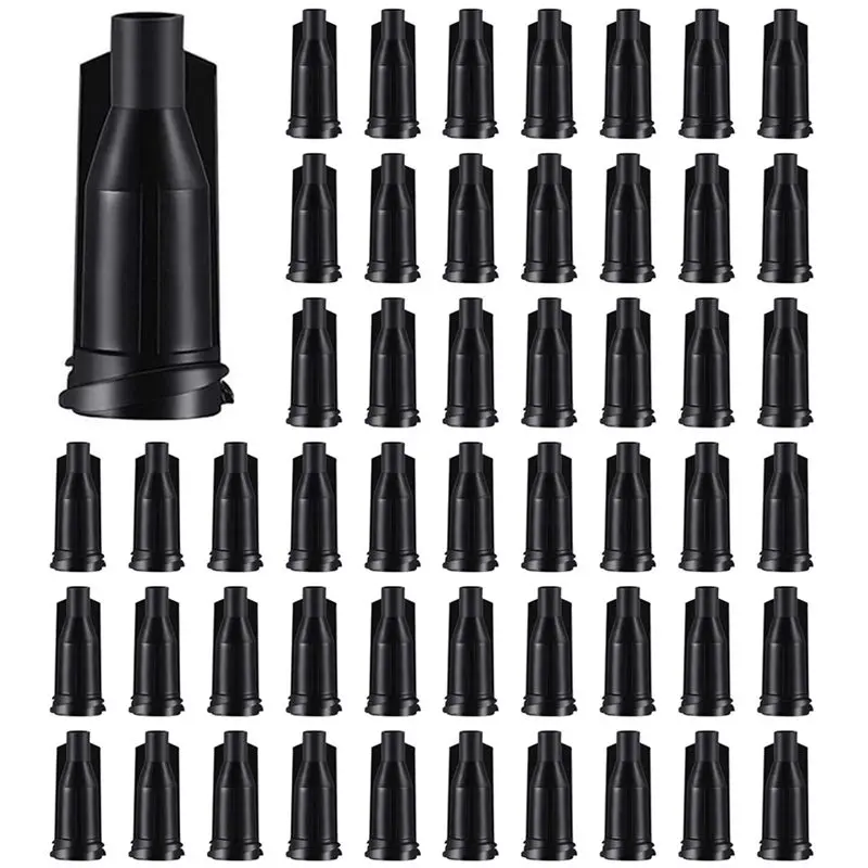 

Колпачки-заглушки B62B-750Pcs для Luer Lock, черные колпачки-заглушки для дозирующих игл, заглушки для сдвижных наконечников