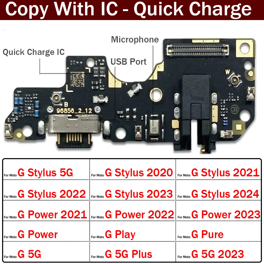 جديد USB شحن ميناء Mic حوض موصل مجلس الكابلات المرنة ل موتو G ستايلس الطاقة اللعب النقي G 5G زائد 2020 2021 2022 2023 2024 #1
