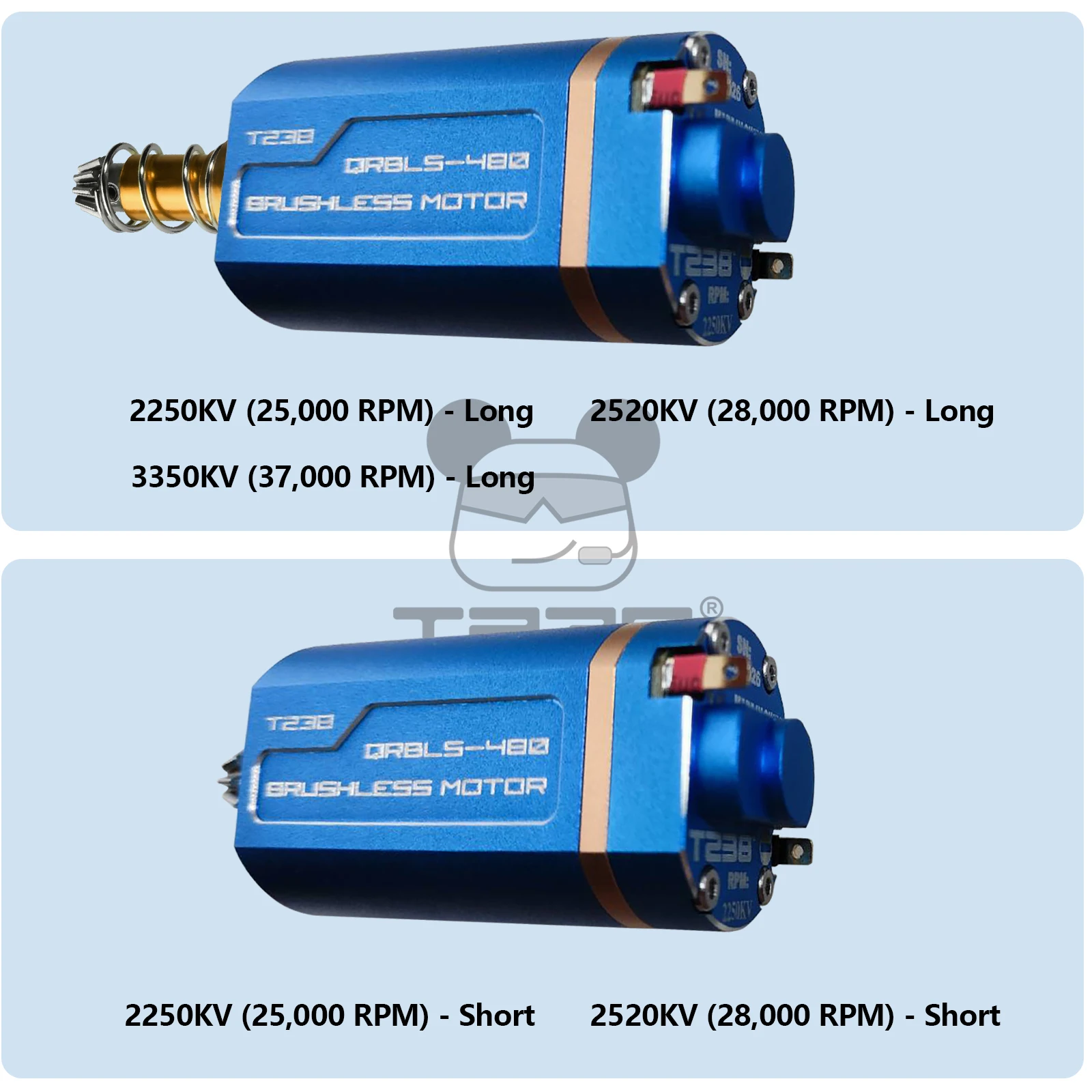 T238 QRBLS-480 Brushless Motor Basic Edition