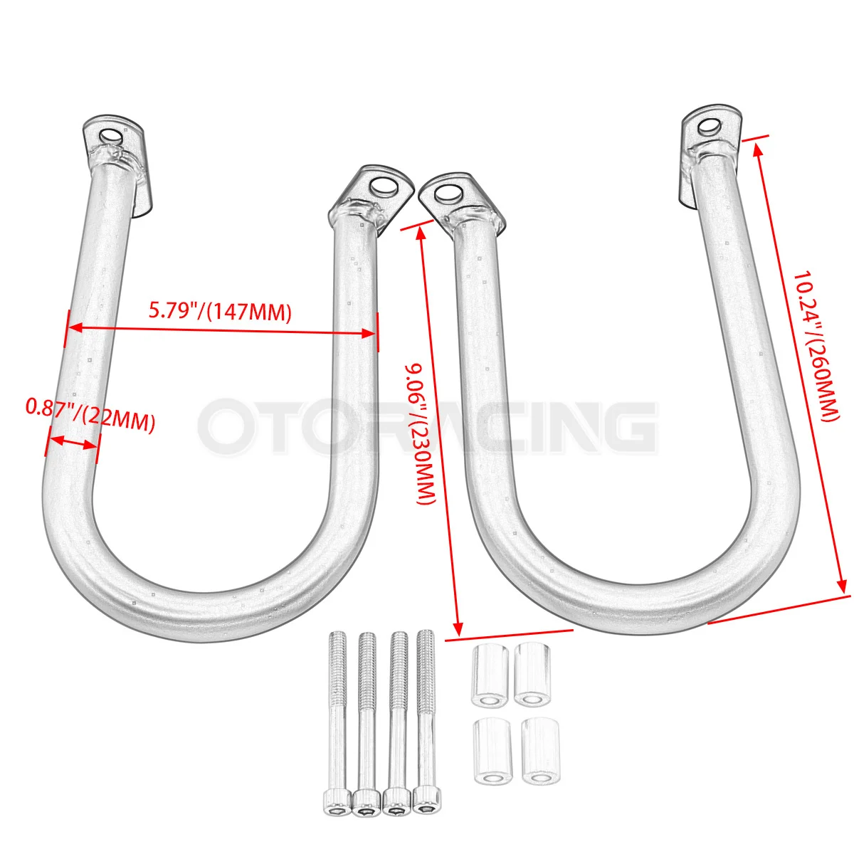 Motorcycle Rear Engine Tank Guard Falling Protection Highway Crash Bars For Honda CTX1300 CTX 1300 Deluxe SC74 2014-2017