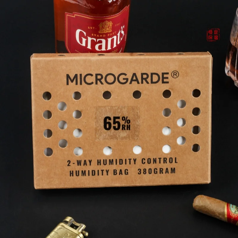 RH 65% 69% Herb Cigar Hydration 2 Way Humidity Control Packs Cigar Humidor Bag Tobacco Moisture Regulation