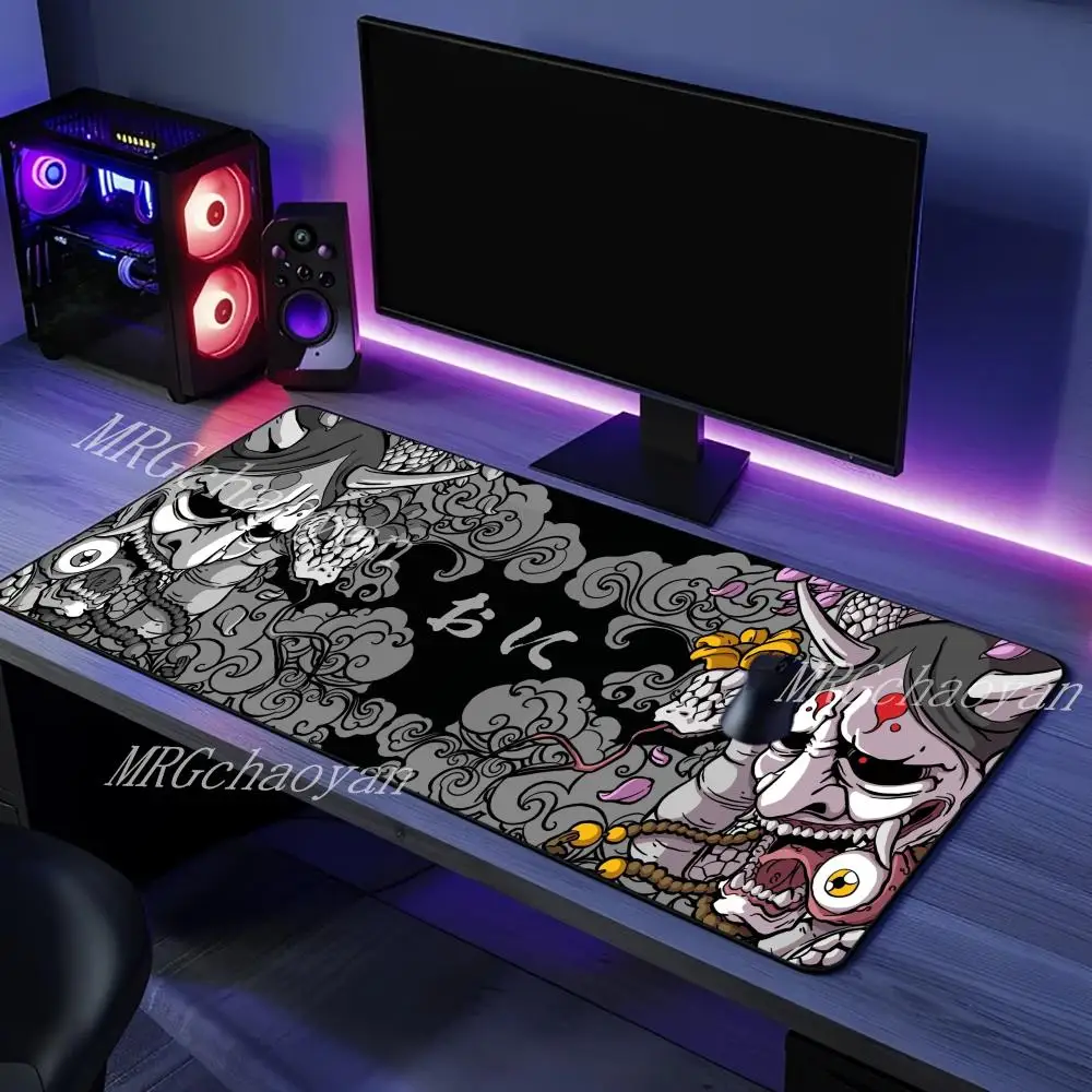 

Game Art Ghostface MousePad Супер большой коврик для мыши Gamer ПК Игровые аксессуары XXL Компьютерная клавиатура Настольный коврик Аниме 120*60 см Коврики