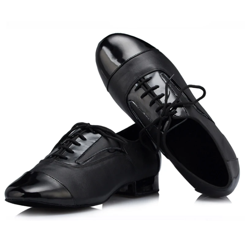 Men\'s Dance Shoes Latin Salsa Ballroom Party Men\'s Shoes Fashion Classic Black Fellowship Dance Sneakers New Tango Dancing Shoes