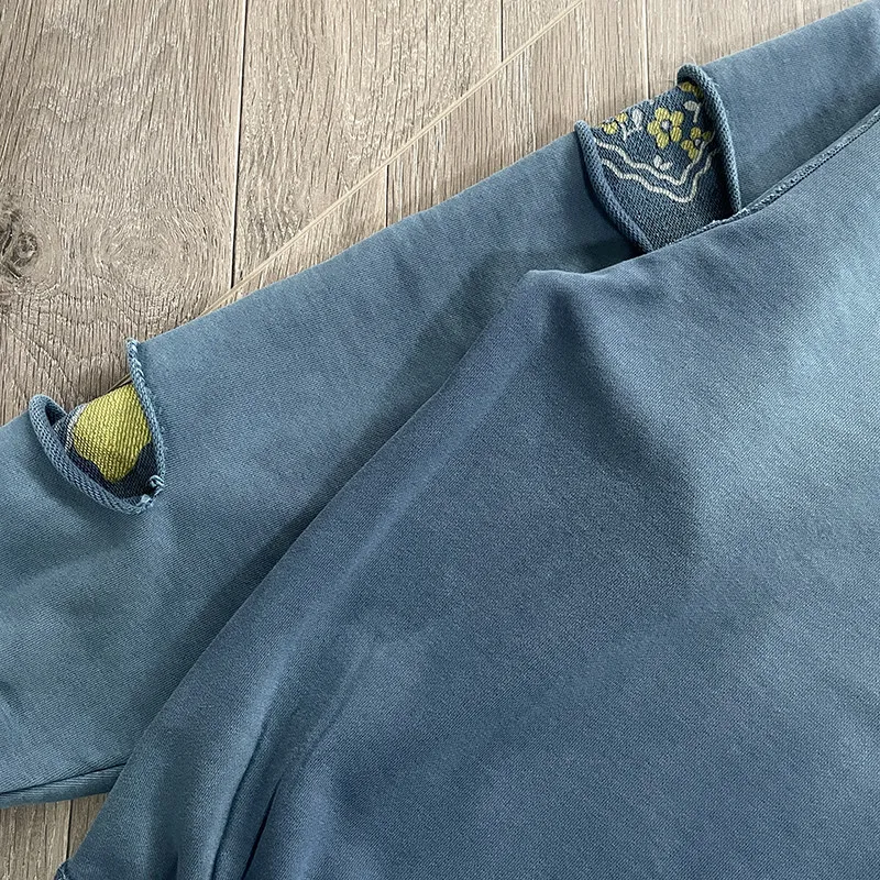 Kapital Kountry Smilie Patch Reversible Hoodies