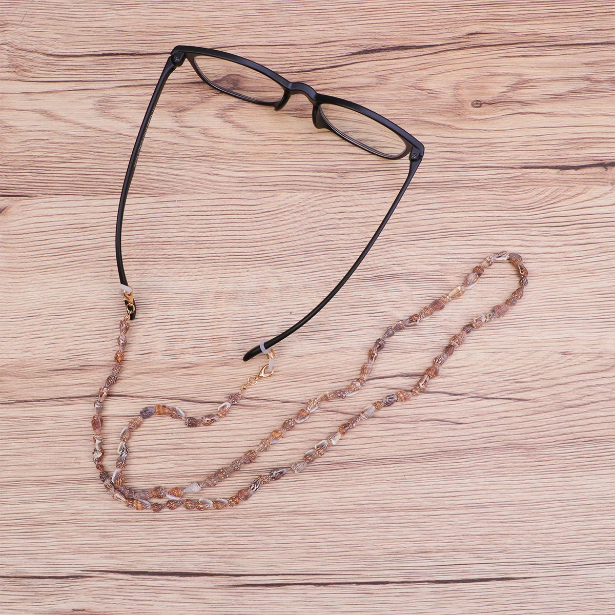 

Eyeglasses Strap White Conch Shell Design Anti-Slip Glasses Holder For Sports Running Hiking Cycling Eyewear Retainer Cord
