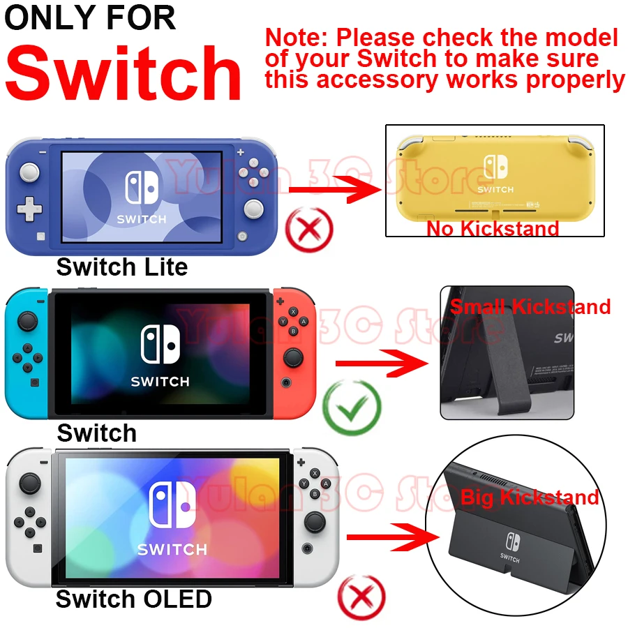 جديد NIntend Switch لتقوم بها بنفسك استبدال الإسكان شل حافظة شفافة لوحدة تحكم نينتندو سويتش اليمين اليسار Joycon لعبة الملحقات