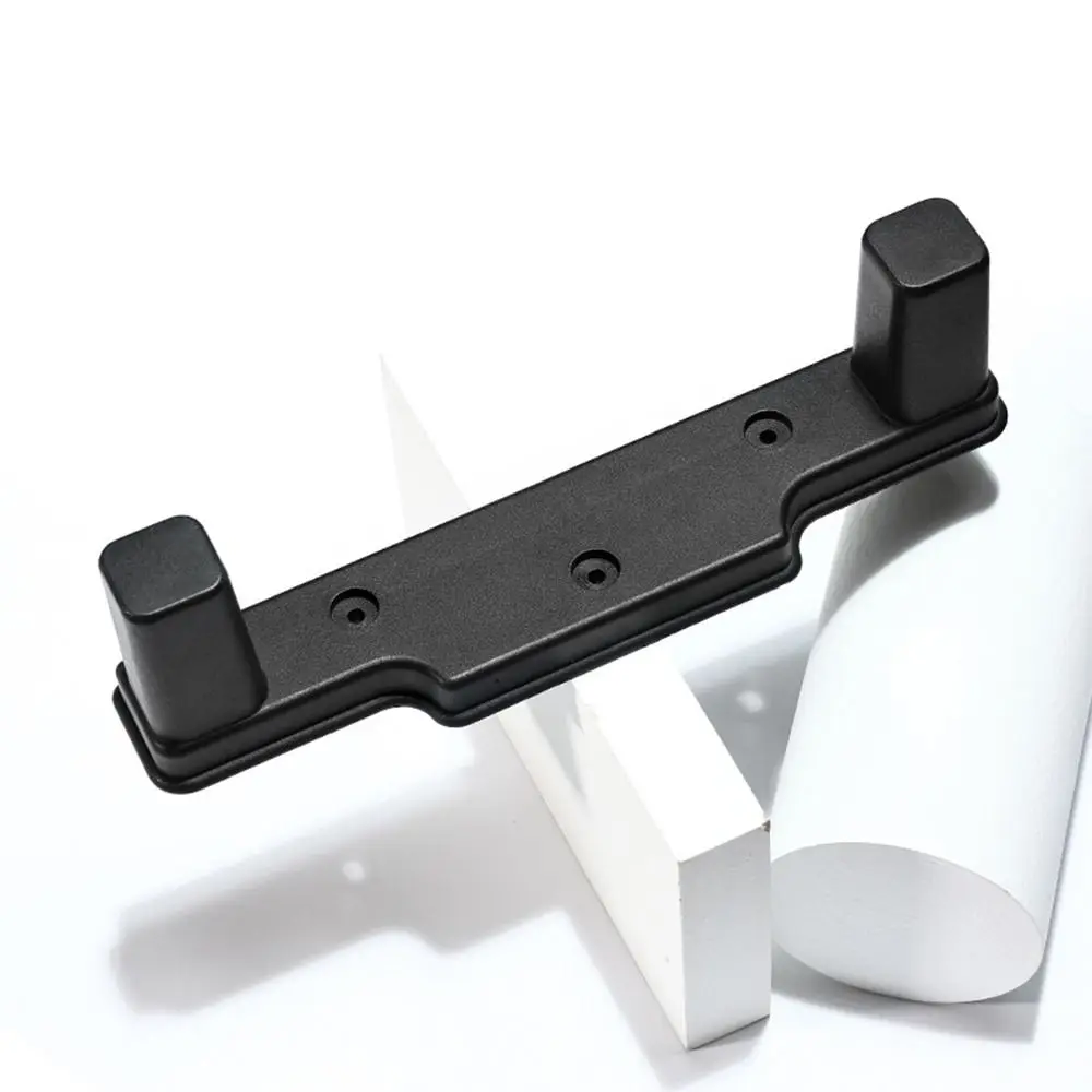 Black Luggage Feet Stud Tool Replacement Plastic Trolley Luggage Bracket Front Feet 24*6.6cm Suitcase Foot Universal