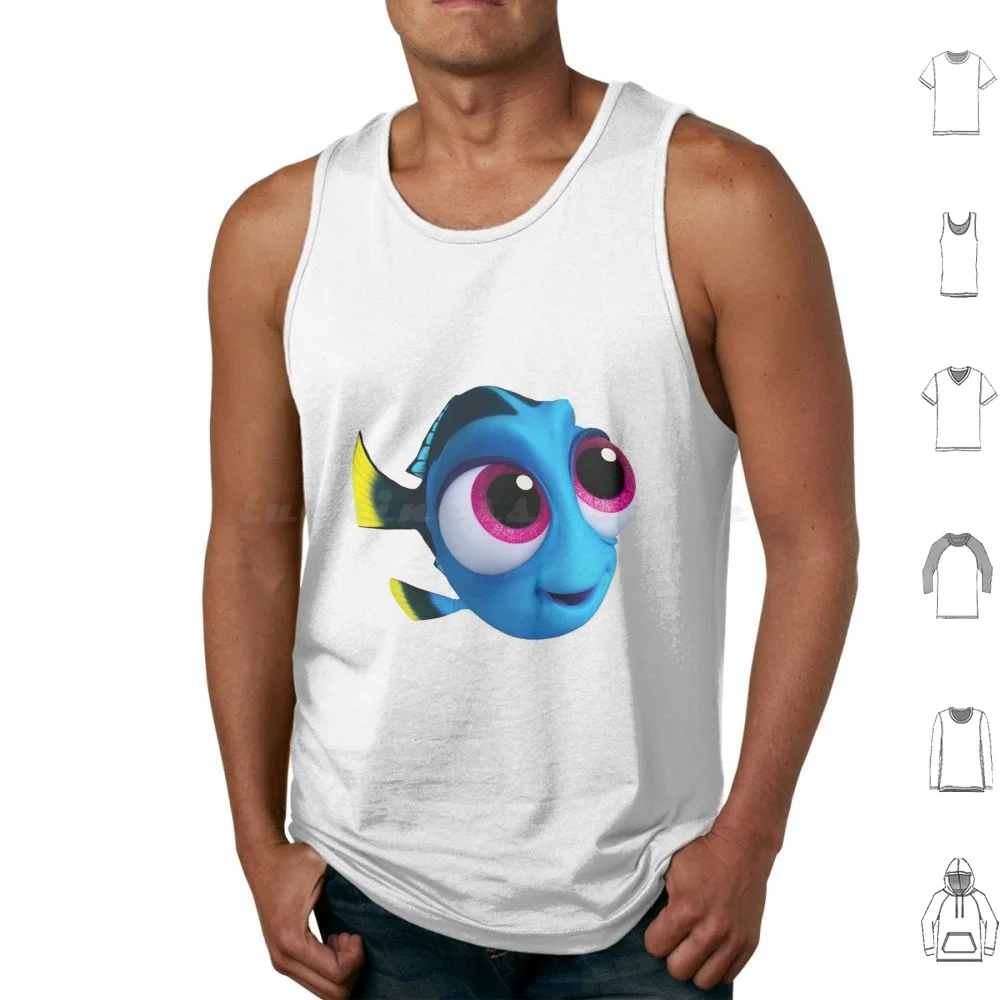 Bebê Dory Regatas Colete Sem Mangas Dory Nemo Engraçado Bonito Png Encontrar Filme Novo Tumblr