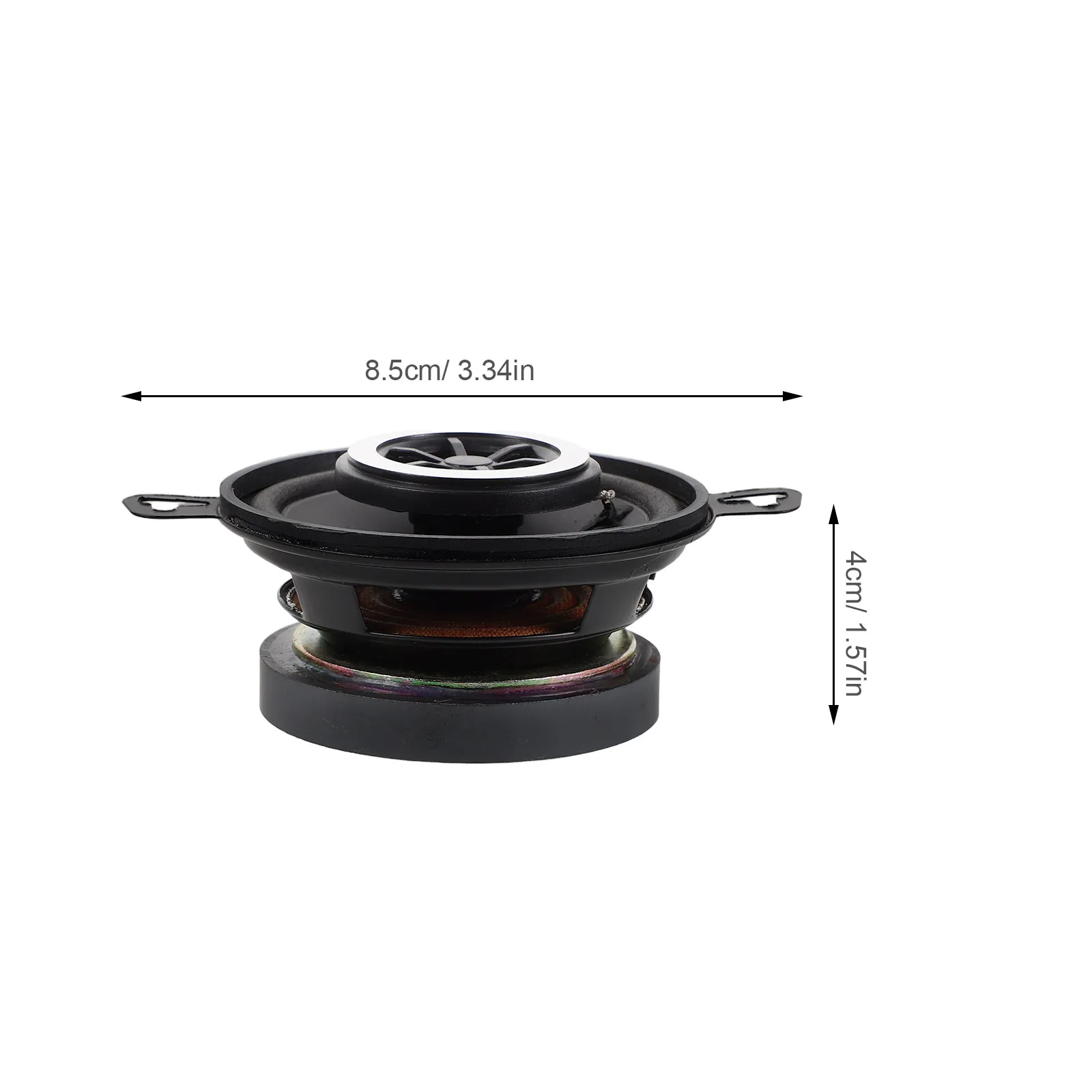 2Pcs Mini Dome Tweeter Speakers High Efficiency Car Audio System Upgrade Universal Coaxial Car Stereo Speakers Immersive Hifi