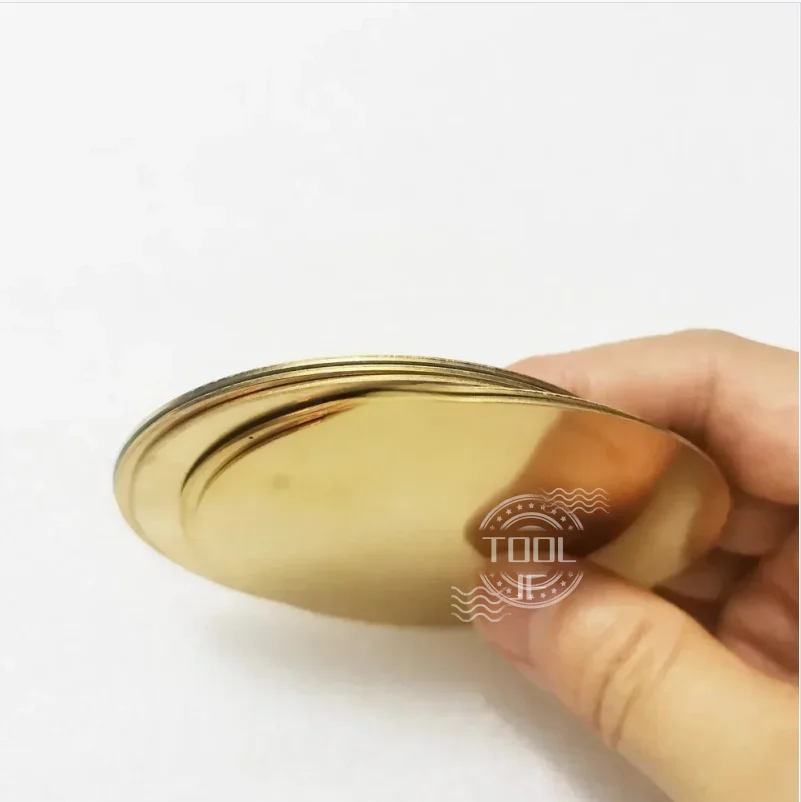 

H62 Brass Round Plate/Flat Sheet Disc - CNC Material, Dia 20-100mm, Thickness 0.5-6mm (0.5, 0.8, 1, 1.5, 2, 2.5, 3, 4, 5, 6mm)