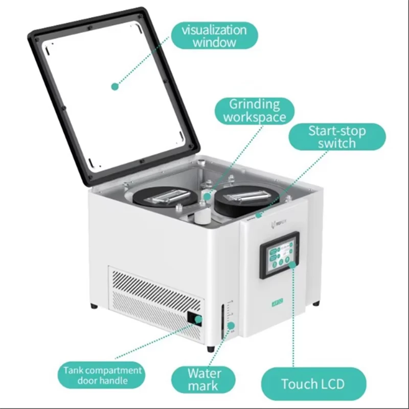 Refox AP32 Plus CNC Polishing Machine for iPhone 17 16 15 14 Pro Max LCD Screen Refurbish Grinding Scratch Remove Mobile Repair